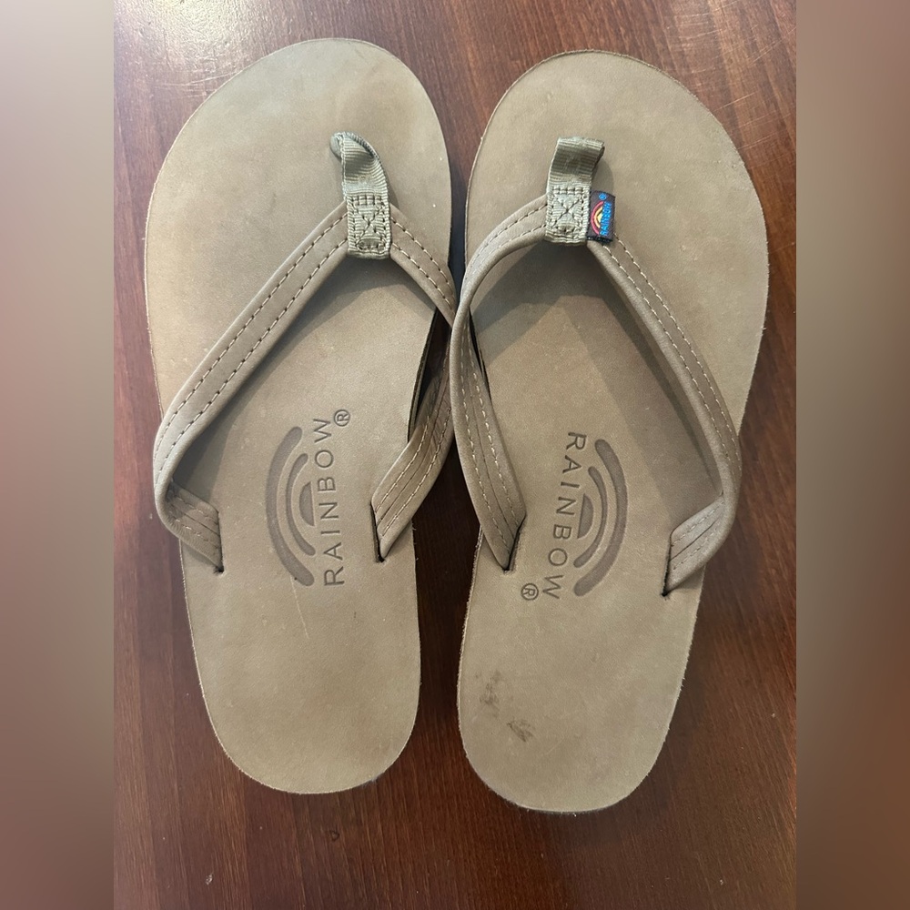 Rainbow Sandals Brand Flip Flops Sierra Brown Size S